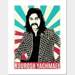 Vintage Retro Kourosh Yaghmaei Posters and Art